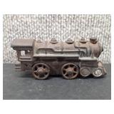 VTG Cast Iron Steam Engine Toy Train | 4" x 1.5