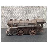 VTG Cast Iron Steam Engine Toy Train | 4" x 1.5