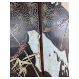 VTG Four Panel Lacquer Folding Screen | 36" x 42"