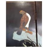 VTG Four Panel Lacquer Folding Screen | 36" x 42"