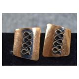 Metal Clip On Earrings