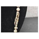 Natural Stone Beaded Necklace