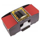Battery Operated Automatic Card Shuffler, 2 Deck Card Shuffler for Home Card Games, Poker, Rummy, Blackjack