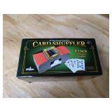 Battery Operated Automatic Card Shuffler, 2 Deck Card Shuffler for Home Card Games, Poker, Rummy, Blackjack