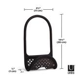 Umbra Sling Kitchen Sink Accessory, Single-Sided Sponge Holder, Black