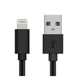 TALK WORKS iPhone Charger Lightning Cable 10ft Long Braided Heavy Duty Cord MFI Certified for Apple iPhone 13, 12, 11 Pro/Max/Mini, XR, XS/Max, X, 8, 7, 6, 5, SE, iPad, AirPods, Watch - Black