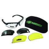 SSP Eyewear Top Focal Tactical Safety Glasses Kit with Assorted Interchangeable 2.50 Top Focal Lenses, TF250 AMZ KIT