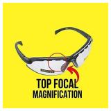 SSP Eyewear Top Focal Tactical Safety Glasses Kit with Assorted Interchangeable 2.50 Top Focal Lenses, TF250 AMZ KIT