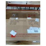 Christopher Knight Home Shammai Indoor Farmhouse Cottage Acacia Wood End Table with White Frame, Pu White / Dark Oak