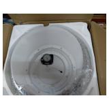 BAYSQUIRREL Retractable Invisible Ceiling Fan with Light and Bluetooth Speaker, Modern Bluetooth Fan Chandelier with Remote Control 7 Color Change 36W LED 42 Inch (Chrome)