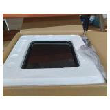 NuWave Brio 15.5-Quart Large Capacity Smart Air Fryer + Grill; Probe; 2 Stainless Steel Racks; Drip Tray; Rotisserie Kit; Sear, Stage, Preheat, Rotisserie