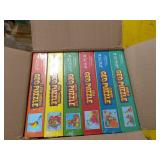 GeoToys â Set of 6 GeoPuzzles in Individual Boxes â Educational Kid Toys for Boys and Girls, 50+ Piece Geography Jigsaw Puzzles, Jumbo Size Kids Puzzles â Ages 4 and up