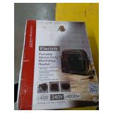 Qmark NPH4A Freestanding Portable Heater with Built-in Handles, 4000 Watt, 240 Volt, Bronze