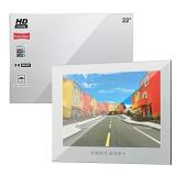 Soulaca 22 inches Waterproof Magic Mirror Bathroom Frameless LED TV M220FN