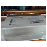 TURBRO Eternal Flame EF23-LG Electric Fireplace Logs, 23" Remote Control Fireplace Insert Log Heater, Realistic Lemonwood Ember Bed, Thermostat, Timer, 1400W Black