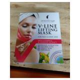 Double Chin Reducer V Line Lifting Mask Face Slimming Strap Chin Neck V Shaped Lift Tape Chin Up Patch V Up Contour Tightening Firming 5 pcs