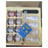 17 Pcs Dip Powder Nail Kit Starter, AZUREBEAUTY Nude Pink Glitter 8 Colors Acrylic Dipping Powder System Essential Kit for French Nail Manicure Nail Art Set