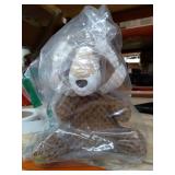 Beewarm Squeaky Dog Chew Toys for Large Medium Small Dogs- Lifetime Replacement Guarantee - Stuffed Animals Rope Chew Toy for Puppy Raccoon