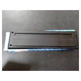 Deltana MS211U19 13 1/8-Inch Mail Slot with Solid Brass Interior Frame