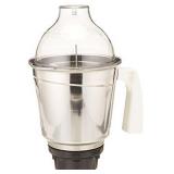 Preethi 1.5L Stainless Steel Large Jar for Eco Twin, Eco Plus, Nitro and Blue Leaf, 1.5-Liter