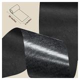 Leather Tape 3X60 Inch Self-Adhesive Leather Repair Patch for Sofas, Couch, Furniture, Drivers Seat(Black)