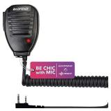 Original Baofeng Mic for Ham Radio Most Wanted Among Baofeng UV-5R Accessories. Shoulder Speaker Compatible with Baofeng bf-f8hp UV-5R UV-5R Plus UV-82 UV-82hp âcan be Used as Police Radio Mic