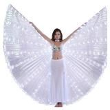 Dance Fairy Belly Dance LED Angel Isis Wings Flexible Sticks