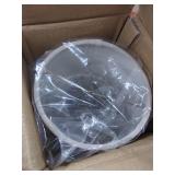 Upgradelights Sand Linen 5 Inch Barrel Style Clip on Chandelier Lampshade (Set of 6) 5.5x5.5x4