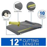 Swingline Paper Cutter, Guillotine Trimmer, 12" Cut Length, 10 Sheet Capacity, ClassicCut Lite (9312)
