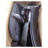 BestOffice Ergonomic Desk Mid-Back Mesh Computer Lumbar Support Comfortable Executive Adjustable Rolling Swivel Task Chair with Armrests(Black)