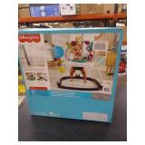 Fisher-Price Astro Kitty SpaceSaver Jumperoo, Space-Themed Infant Activity Center with Adjustable Bouncing seat, Lights, Music and Interactive Toys