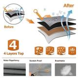 Leader Accessories Windproof Upgraded Extra Thick 4 Layers 16