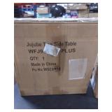 WELLAND Rustic Old Elm,Pine, Jujube,Wood End Table Side Table Coffee Table (Unique Jujube Plus)