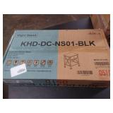 VECELO Versatile Nightstands X-Design Side End Table Night Stand Storage Shelf with Bin Drawer for Living Room Bedroom,Black