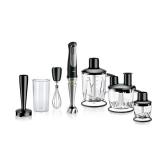 7Braun - Multiquick 9 Hand Blender - Premium Black/Stainless Steel