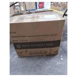 Modern Square PU Leather Adjustable Bar Stools with Back,Set of 2,Counter Height Swivel Stool by Leopard (Black)