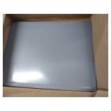 Farberware Insulated Bakeware Nonstick Cookie Baking Sheet, 15.5 Inch x 20 Inch, Light Gray