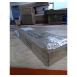 Zenna Home E40S2ALBN NeverRust Rustproof Dual Mount Curved Stall Shower Rod, 32" to 40", Brushed Nickel