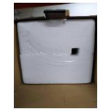 Globe Electric Diana 3-Light Exclusive Satin Nickel & Alabaster Vanity Light, 50783