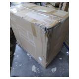 EKO Dual Compartment Stainless Steel Recycle Step Trash Can, 30L + 15L