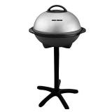 George Foreman, Silver, 12+ Servings Upto 15 Indoor/Outdoor Electric Grill, GGR50B, REGULAR