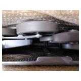 Stair Climbing Cart with TPR Wheels, 2 Climbing Ropes Heavy Duty,Aluminum Alloy Portable Climbing Cart 6 TPR Wheels All Terrain Stair Climbing Hand Truck