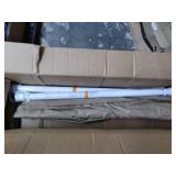 Kenney Twist Fit No Tools Stall Shower Curtain Rod, 24-40" Bedding