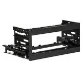 Scosche GM1483B Compatible with 1995-02 GM Full Size Truck ISO / DIN Dash Kit Black