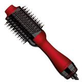 Revlon One-Step Hair Dryer and Volumizer Hot Air Brush, Red