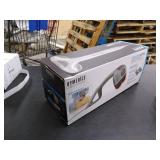 HoMedics Percussion Action Massager with Heat | Adjustable Intensity , Dual Pivoting Heads | 2 Sets Interchangeable Nodes , Heated Muscle Kneading for Back , Shoulders , Feet , Legs , & Neck