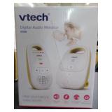 VTech Upgraded Audio Baby Monitor with 1 Up-Graded Parent Unit with Rechargeable Battery with Best-in-Class Long Range, Privacy Guaranteed DECT 6 Transmissions, Cystal-Clear Sound, Yellow