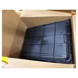 MidWest I Crate 1524 -24 Inch Folding Metal Dog Crate w/ Divider Panel, Small Dog Breed, Black