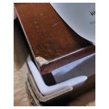 SUPERJARE Wall Mounted Floating Shelves, Set of 2, Display Ledge, Storage Rack for Room/ Kitchen /Office - Walnut