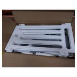 VATO White Transformable Playpen Panels, Three Functions, Pet Fence, Cage, Gate. Waterproof Cover and Mat, Build-in Basins, Waterproof, Dirt-Resistant, 9 Pieces Panels and one Door with Lock,VF-001.